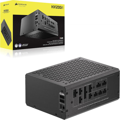 CORSAIR HX1200i Shift Fully Modular ATX Power Supply – Built-in iCUE Link System Hub CP-9020267-NA