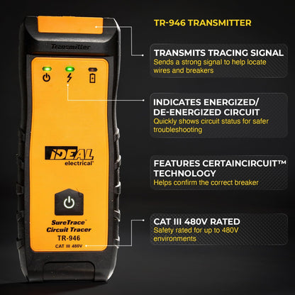 Ideal Electrical SureTrace Digital Circuit Tracer 61-946