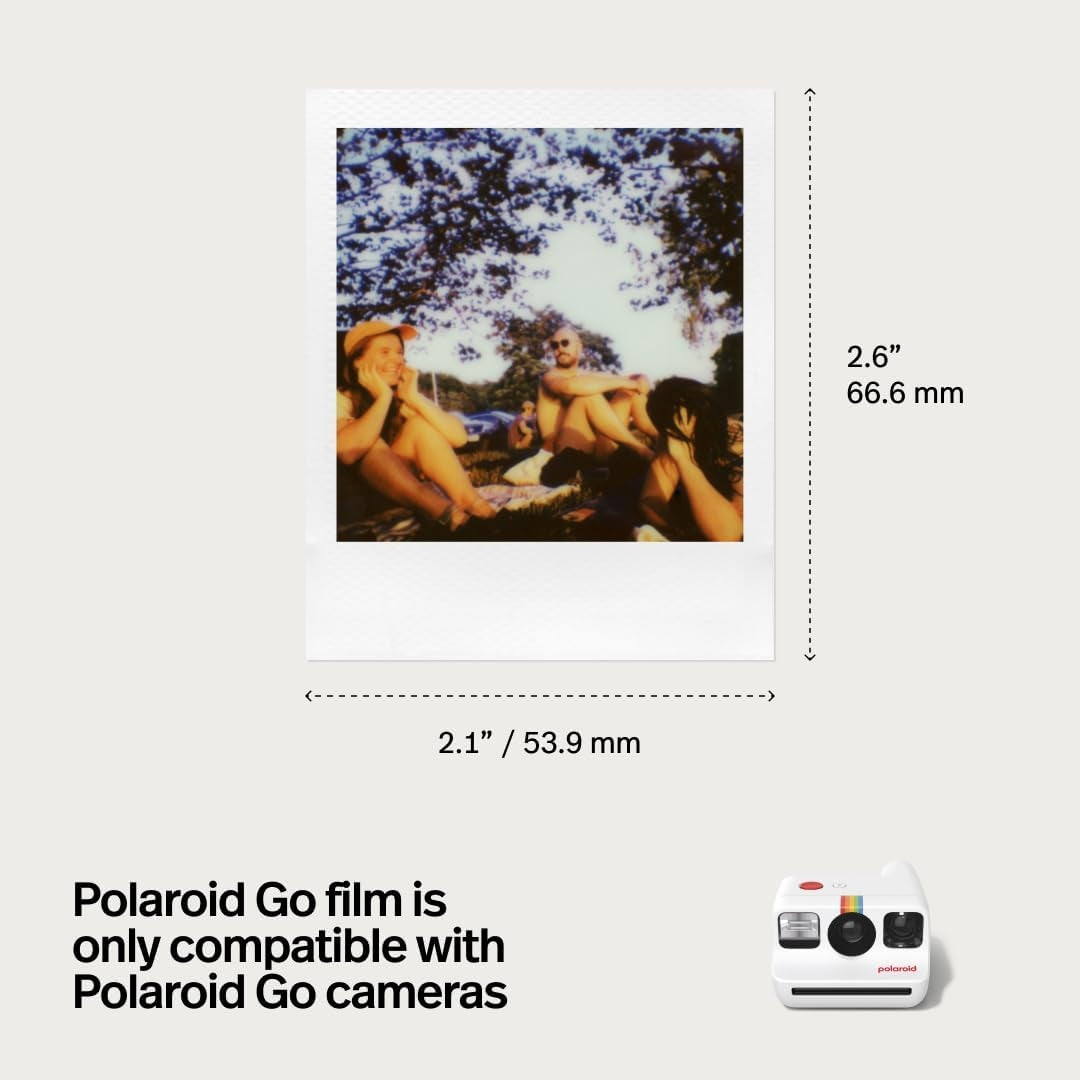 Polaroid Go Everything Box Bundle (Gen 2) - White: Automatic Focus Instant Film Camera