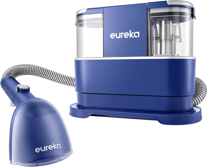 EUREKA Portable Carpet and Upholstery Cleaner, Spot Cleaner for Pets, 50.7oz Large Water Tank, NEY100 with Cleaning Formula, Blue