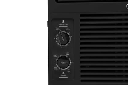 Midea 5,000 BTU DOE Window Air Conditioner, for spaces up to 150 sq. ft., 2 cooling modes & 2 fan speeds - MAW05M1WBL