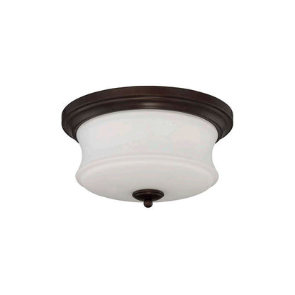 Luminance Amala 2-Light Flush Mount - Provincial Bronze F20002-64