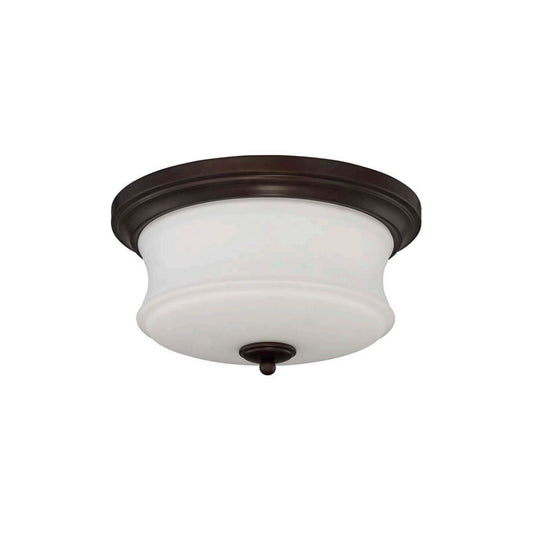Luminance Amala 2-Light Flush Mount - Provincial Bronze F20002-64