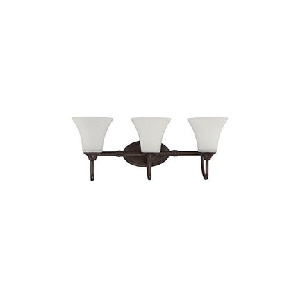 LUMINANCE F18043-64 Vanity Darby 3-Lights 100W Provincial Bronze