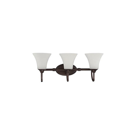 LUMINANCE F18043-64 Vanity Darby 3-Lights 100W Provincial Bronze
