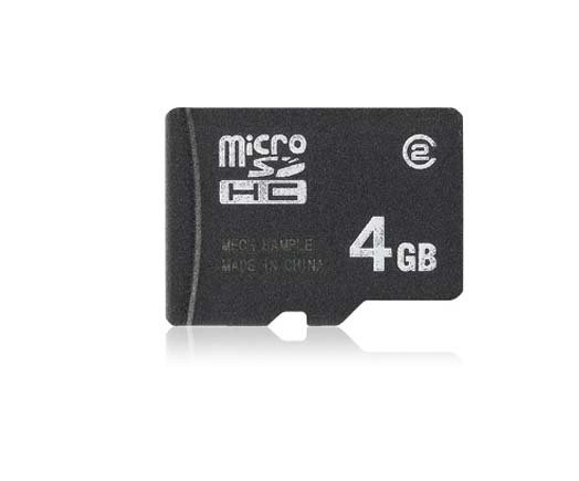 Gigaware 4GB Micro SDHC Card 44-208 for Smartphone