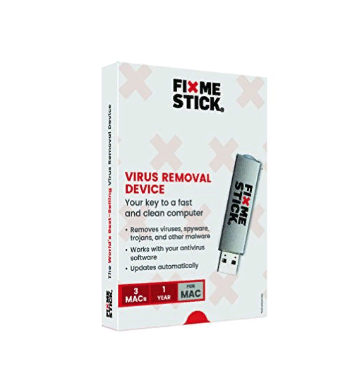 FixMeStick Virus Removal Device for Mac 3 Device 1 year FMSHFSPMAC