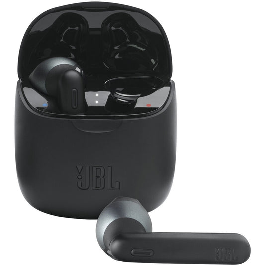JBL TUNE 225TWS True Wireless Earbud Headphones Black JBLT225TWSBLKAM