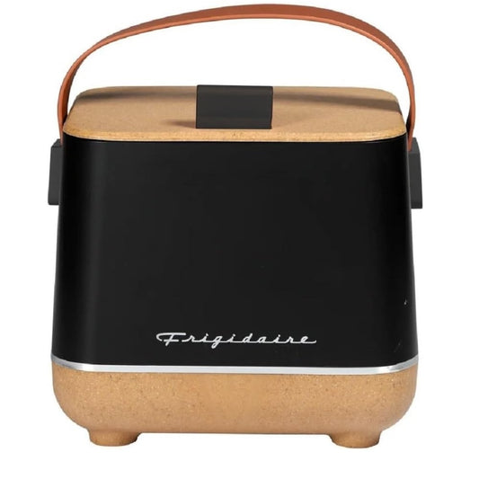 Frigidaire EFMIS310 Portable Top Opening Lid 6-Can/4-Liter Mini Fridge Cooler EFMIS310-BLACK