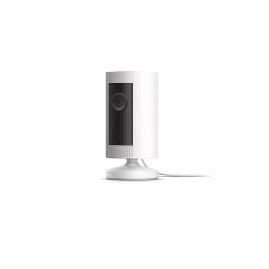 Ring Indoor Cam (1st Gen) Plug-In Smart Security Wi-Fi Video Camera with 2-Way Talk and Night Vision, White 8SN1S9-WEN0