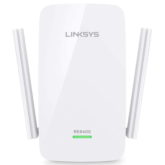 Linksys AC1200 Boost EX Dual-Band Wi-Fi Range Extender RE6400