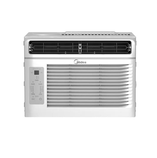 Midea 6,000 BTU Window Air Conditioner with ComfortSense Remote, Cools up to 250 sq. ft MAW06R1JWT-B