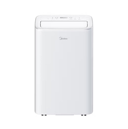 Midea 8,000 BTU DOE Smart Portable Air Conditioner, for spaces up to 350 sq. ft., 3-in1 Comfort: get cooling, dehumidification, & fan modes MAP08S1JWT-B