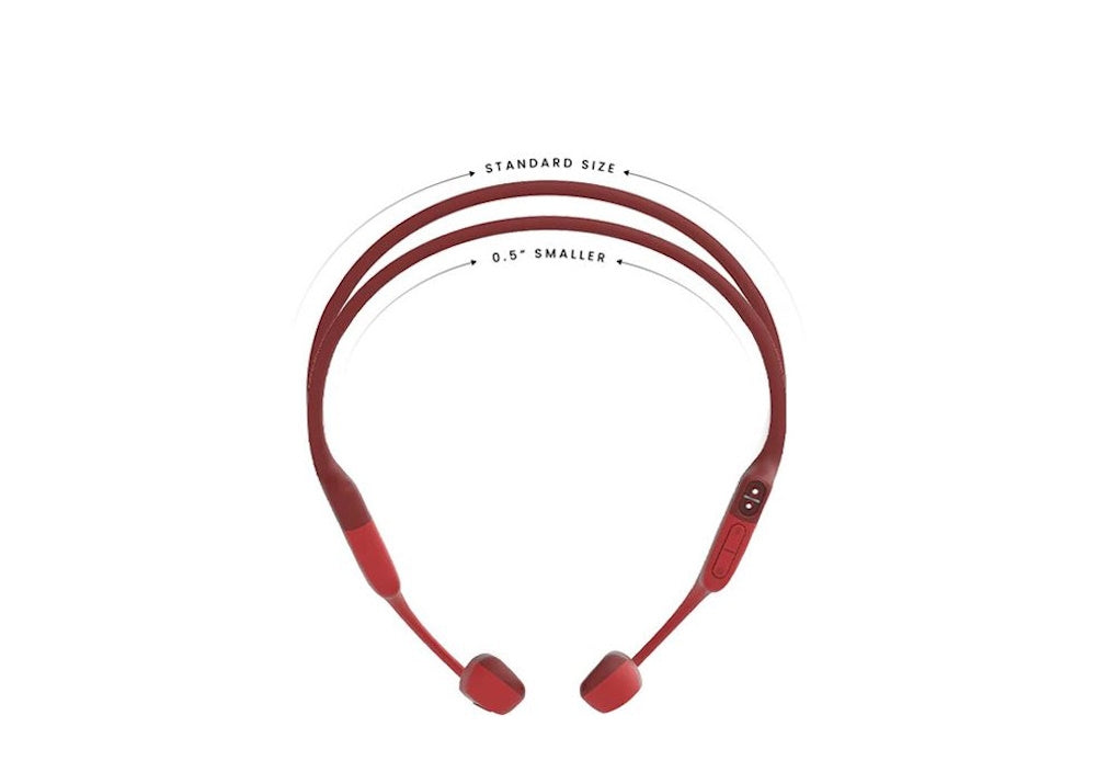 Shokz OpenRun Bone Conduction Open-Ear Endurance Headphones Red S803-ST-RD-US
