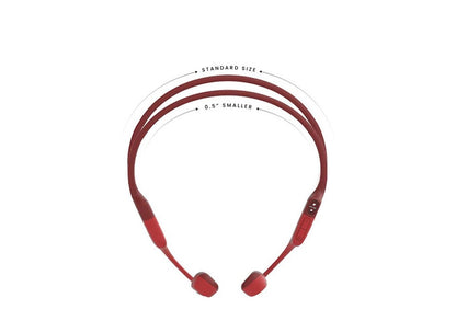 Shokz OpenRun Bone Conduction Open-Ear Endurance Headphones Red S803-ST-RD-US