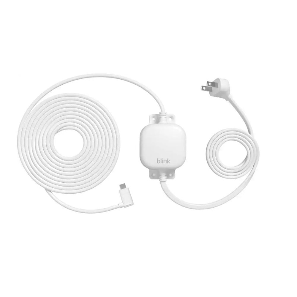 Blink Weather Resistant 13ft Power Adapter for Blink Mini 2 and Blink Outdoor 4 White B0CBL72HYD