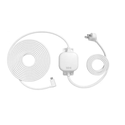 Blink Weather Resistant 13ft Power Adapter for Blink Mini 2 and Blink Outdoor 4 White B0CBL72HYD