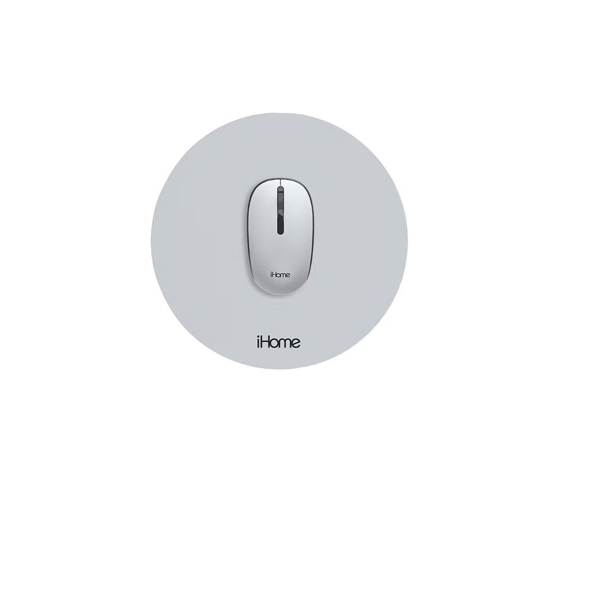 iHome 2.4G Wireless Mouse with Mousepad Bundle Grey 2IHMS2266G0L2