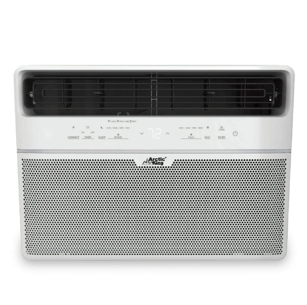 Arctic King 10,000 BTU Smart Window Air Conditioner, Cools Rooms up to ...