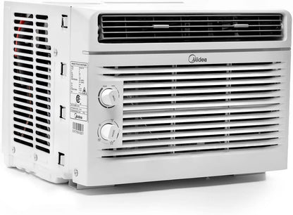Midea 5,000 BTU Window Air Conditioner, Mechanical, White MAW05M1YWT