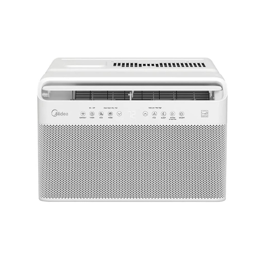 Midea 12,000 BTU DOE U-Shaped Smart Window Air Conditioner, for spaces up to 550 sq. ft. MAW12AV1QWT-C