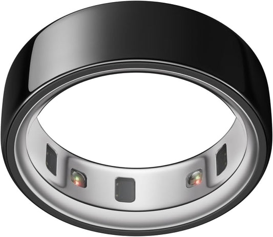 Oura - Ring 4 - Smart Ring - Size Before You Buy with OR4 Sizing Kit - Size 9 - Black JZ90-54144-09