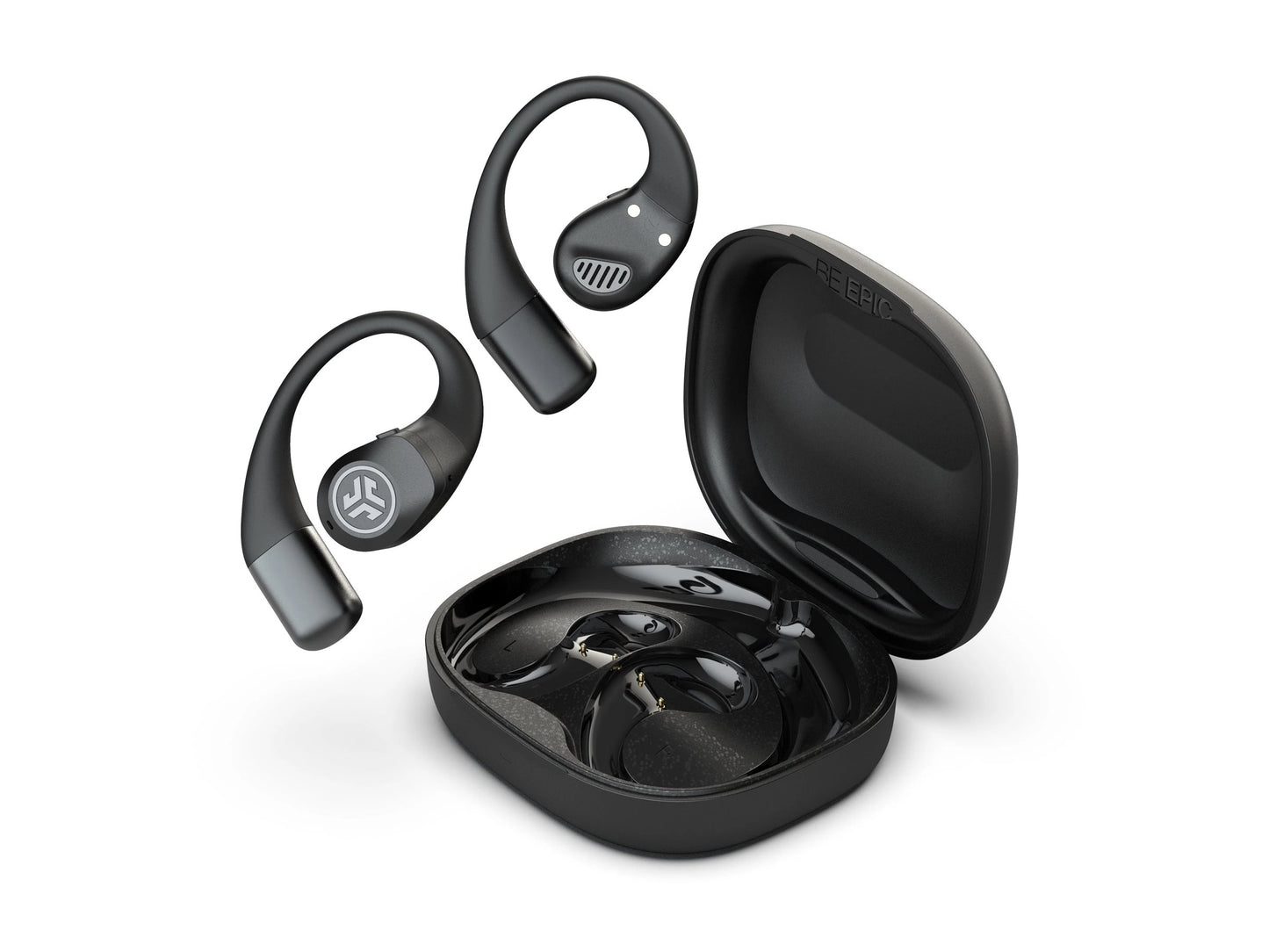 JLab Epic Open Sport Air Conduction Wireless Earbuds Black EBEPOPSPRTRBLK82