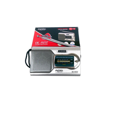 INDIN BC-R22 Mini Portable Pocket AM-FM Radio Receiver