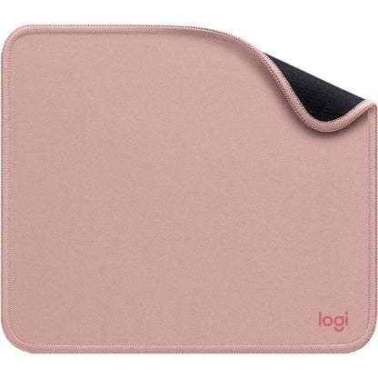 Logitech - Mouse Pad Studio Series with Spill-Resistant Surface (Medium) - Darker Rose