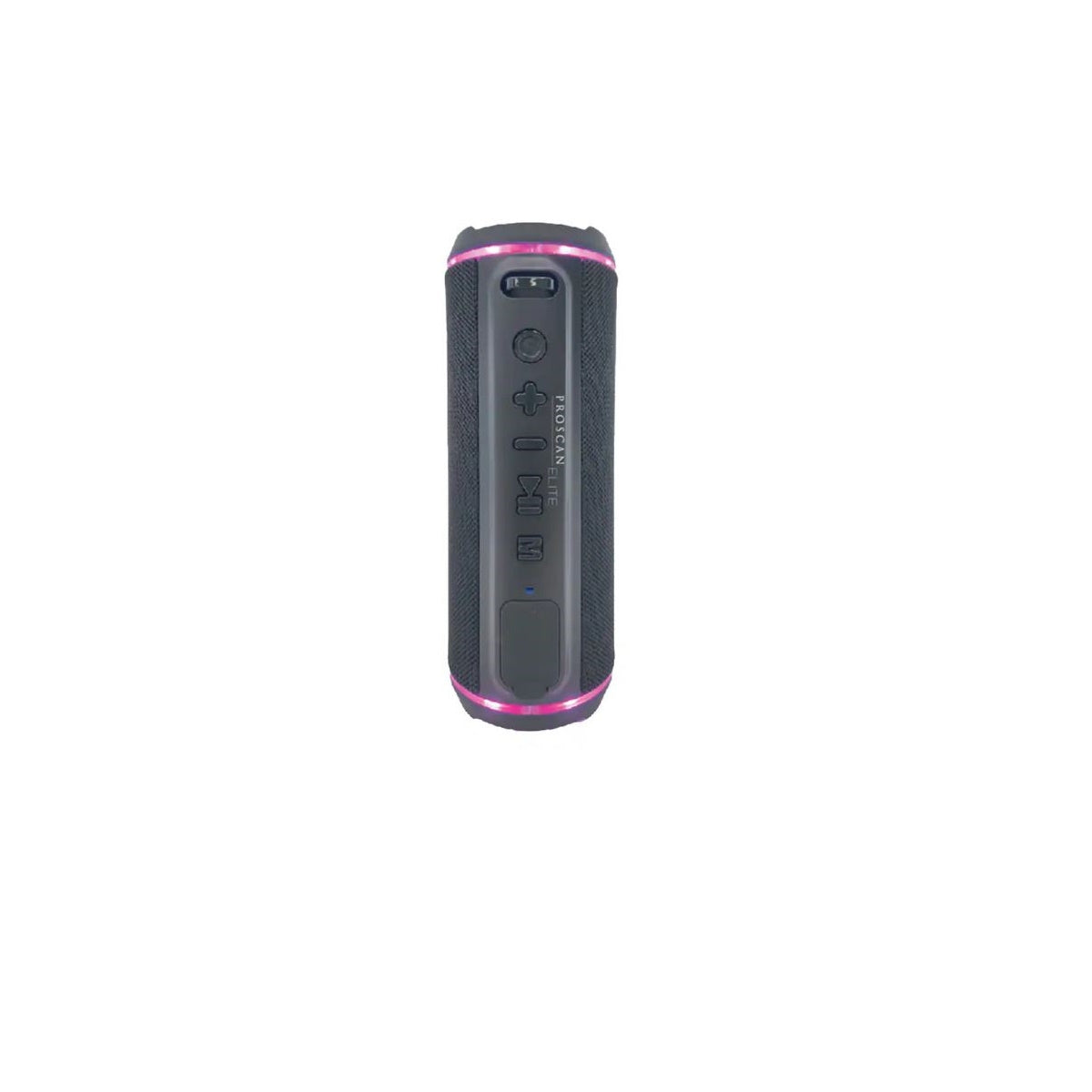 Proscan - Elite Portable Light-up Waterproof Bluetooth Speaker with 360° Sound, FM Radio, PESP1708 - Black