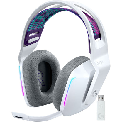 Logitech G G733 LIGHTSPEED Wireless RGB Gaming Headset White 981-000882