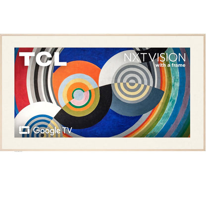 TCL - 75" Class A300W NXTVISION Series 4K QLED Art TV with Magnetic Frame 75A303W