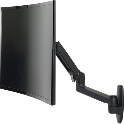 Ergotron – LX Single Monitor Arm, VESA Wall Mount – for Monitors Up to 34 Inches 45-243-224