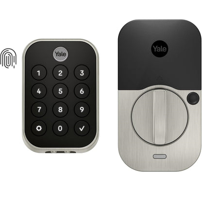 Yale Assure Lock 2 Touch Deadbolt, Satin Nickel Key-Free Smart Entry Door Lock with Bluetooth Connected Keypad