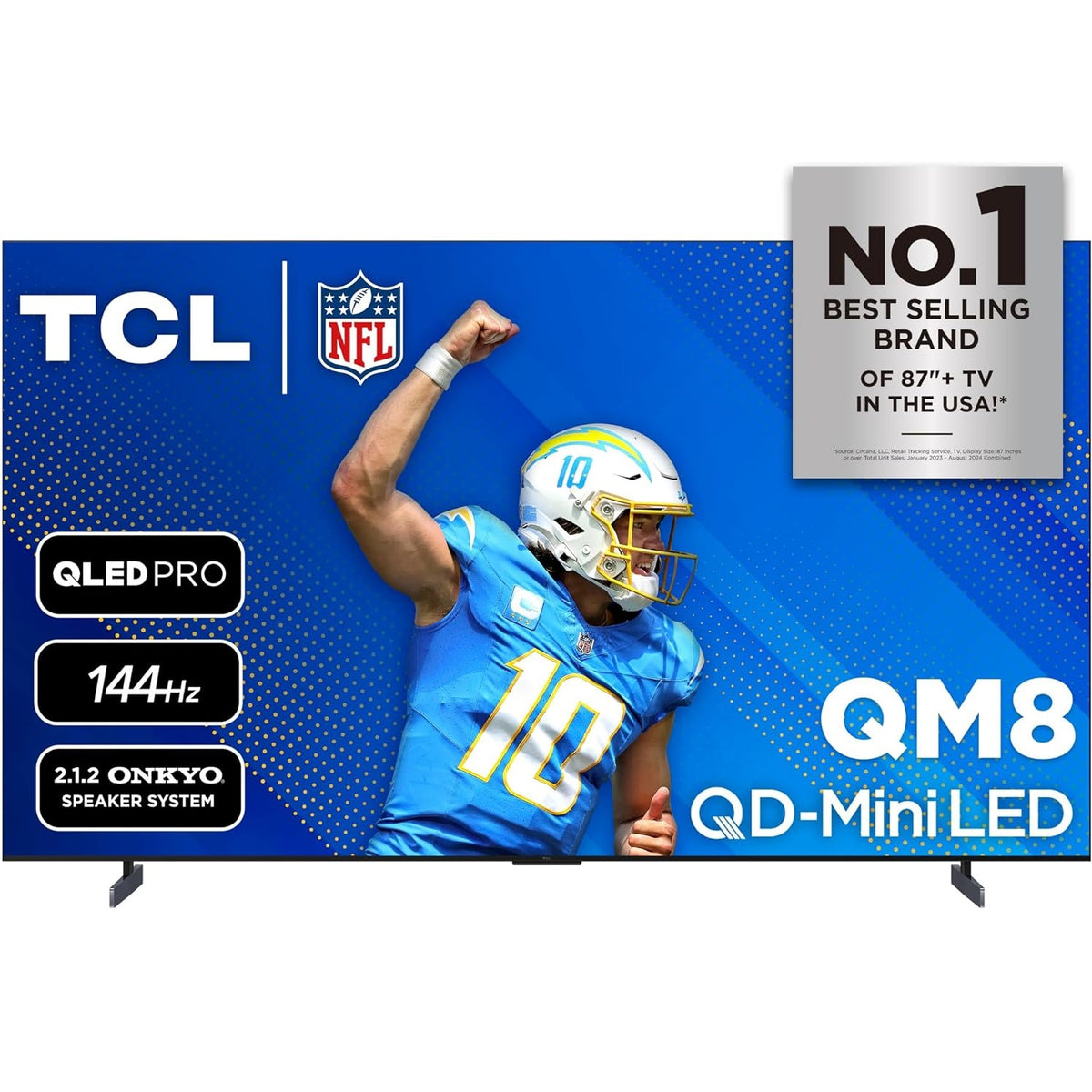 TCL - 98" Class QM8-Series 4K UHD HDR QD Mini LED Smart Google TV 98QM851G