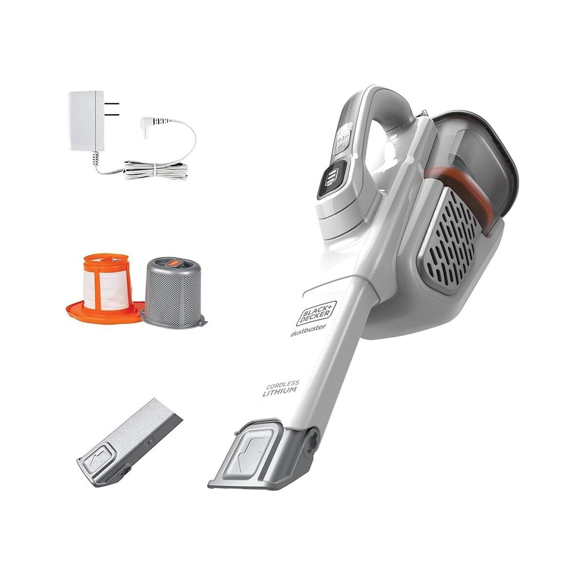 BLACK+DECKER Dust Buster Hand Held Vacuum Cordless Rechargeable, Portable Vacuum for Car HHVK320J10