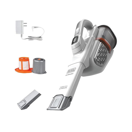 BLACK+DECKER Dust Buster Hand Held Vacuum Cordless Rechargeable, Portable Vacuum for Car HHVK320J10