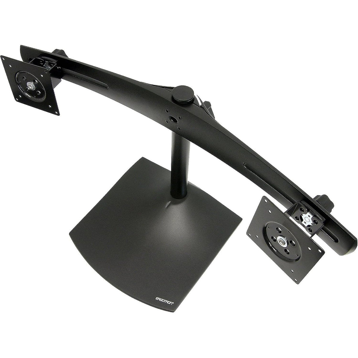 Ergotron DS100 Dual-Monitor Desk Stand, Horizontal, Black 33-322-200