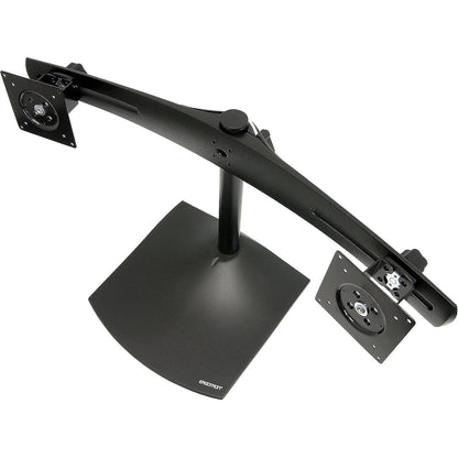 Ergotron DS100 Dual-Monitor Desk Stand, Horizontal, Black 33-322-200