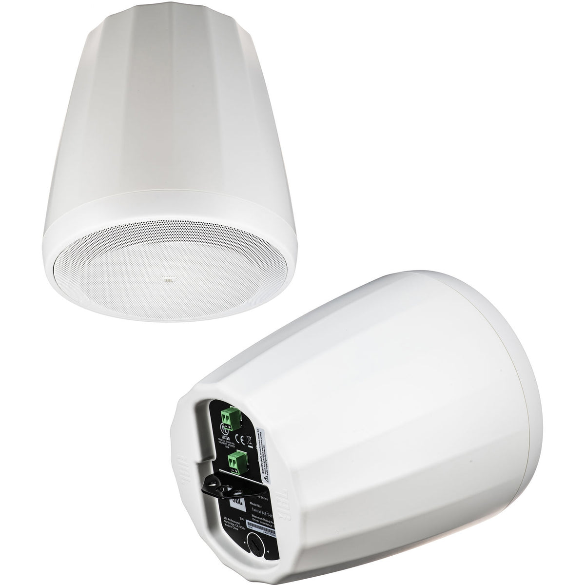 JBL Control 64P/T Full-Range Pendant Speaker White, Pair C64P/T-WH