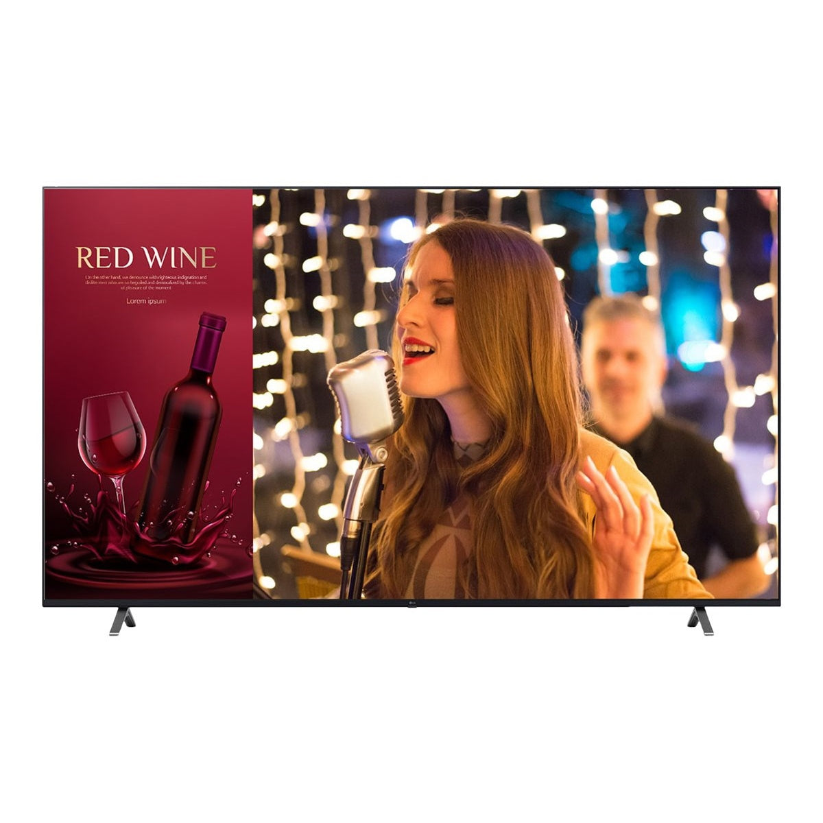 LG Commercial Lite  86" 4K 120Hz Smart LED-backlit LCD TV 86UR340C9UD