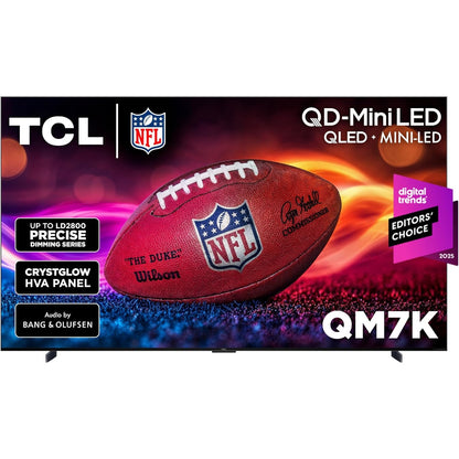 TCL 98" Class QM7K Series 4K UHD HDR QD Mini LED Smart TV with Google TV (2025) 98QM7K