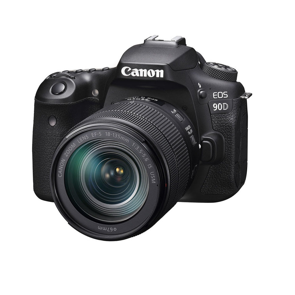 Canon EOS 90D DSLR Camera with 18-135mm Lens Black 3616C016