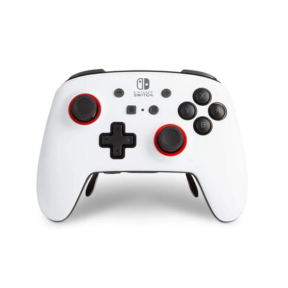 PowerA - FUSION Pro Wireless Controller for Nintendo Switch - White/Black 1515672-01