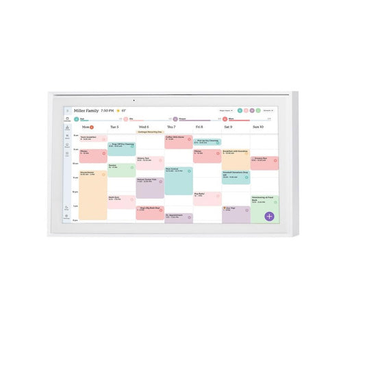 Skylight 15" Touchscreen Smart Calendar and Chore Chart White 150JEBA