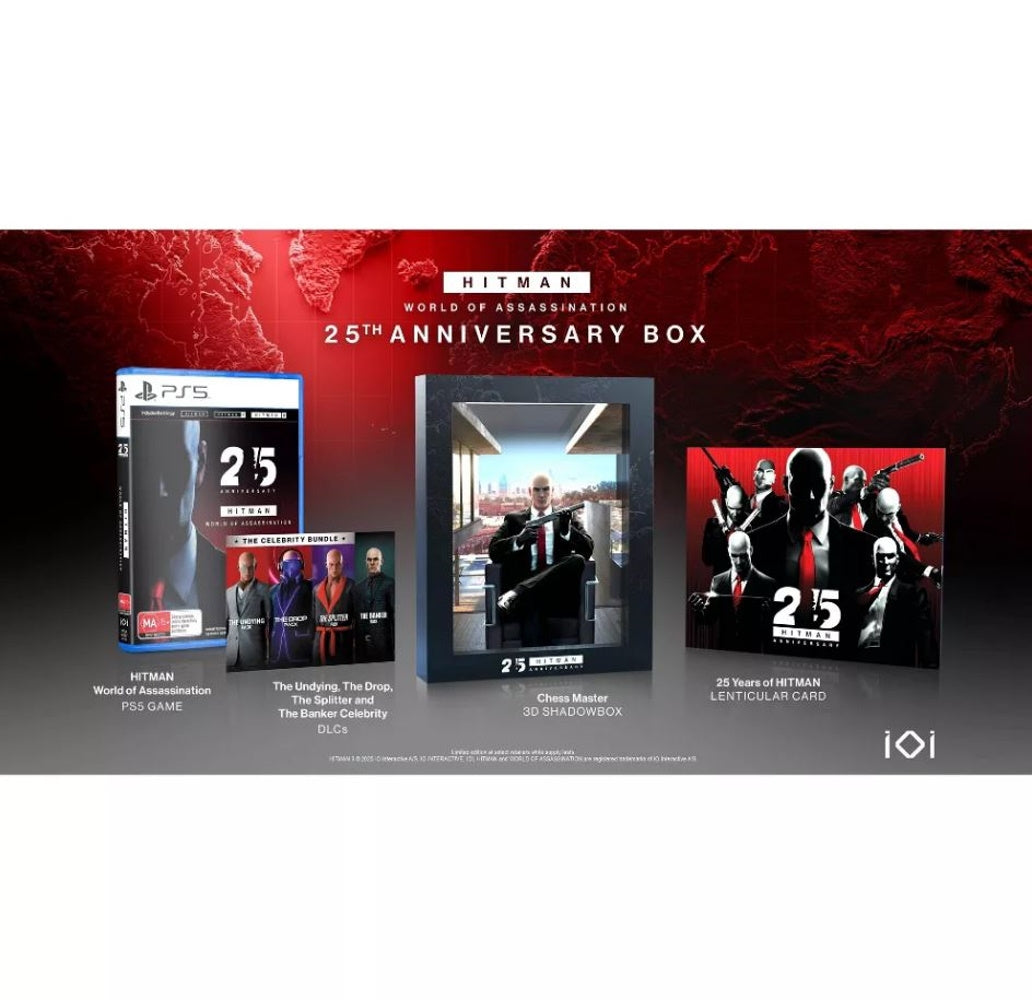 HITMAN WORLD OF ASSASSINATION ANNIVERSARY EDITION - PlayStation 5