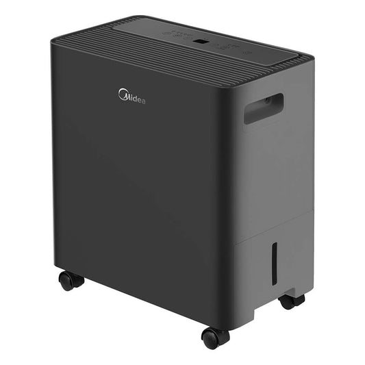 Midea 50 pt. Smart Access Dehumidifier with Built-in Pump for spaces up to 4,500 sq. ft MAD50PS1AWBL
