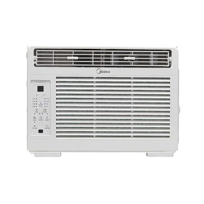 Midea 5,000 BTU DOE Window Air Conditioner with ComfortSense Remote, 150 sq. ft., White MAW05R1WWT-T