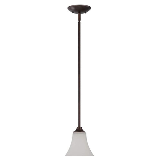Sunset Lighting 1-Light 100W Darby Stem Pendant Provincial Bronze - F18040-64