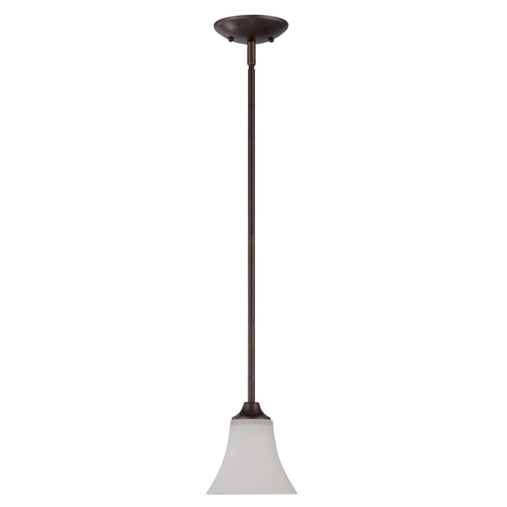 Sunset Lighting 1-Light 100W Darby Stem Pendant Provincial Bronze - F18040-64